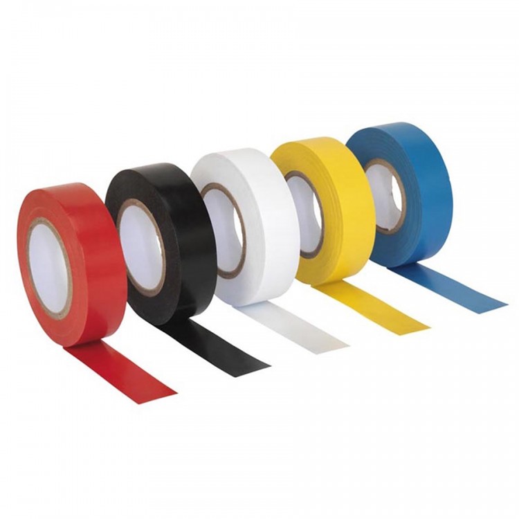 Изолента ПВХ 18ммх19ммх 0,13мм ЦВЕТНАЯ  MIX 