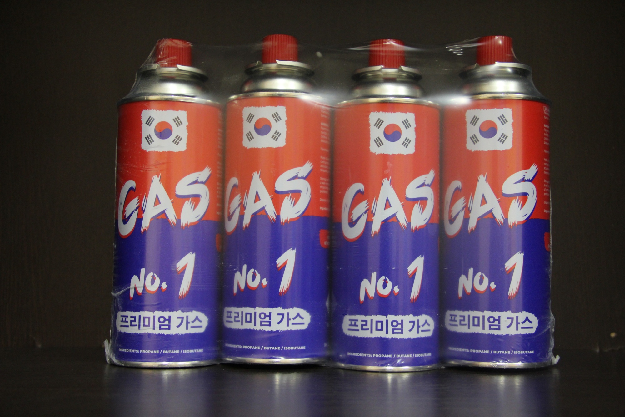 Газ всесезонный Корея 4шт.